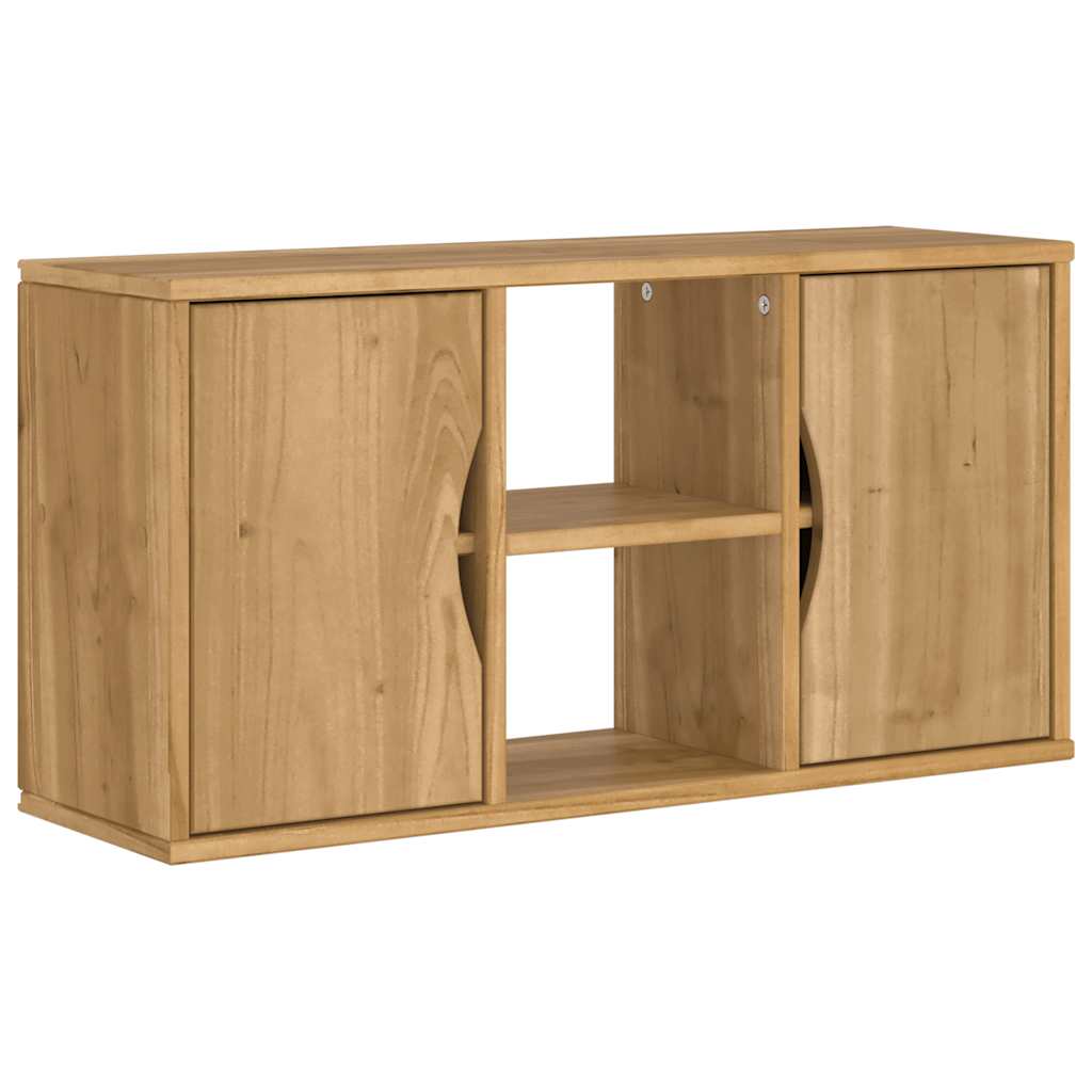 Dulap TV „ODDA” 79x24x40 cm din lemn masiv de pin GartenMobel Dekor