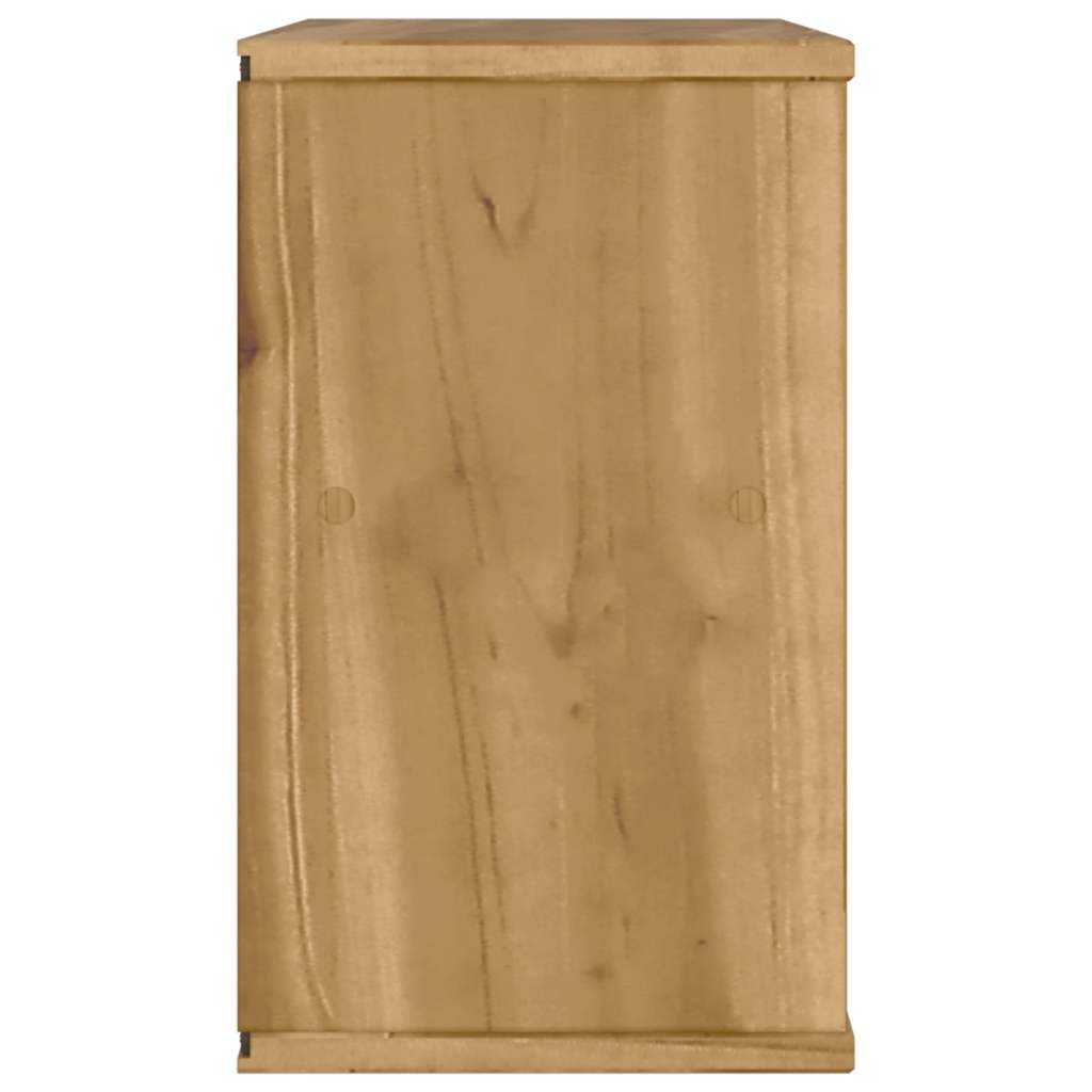 Dulap TV „ODDA” 79x24x40 cm din lemn masiv de pin GartenMobel Dekor