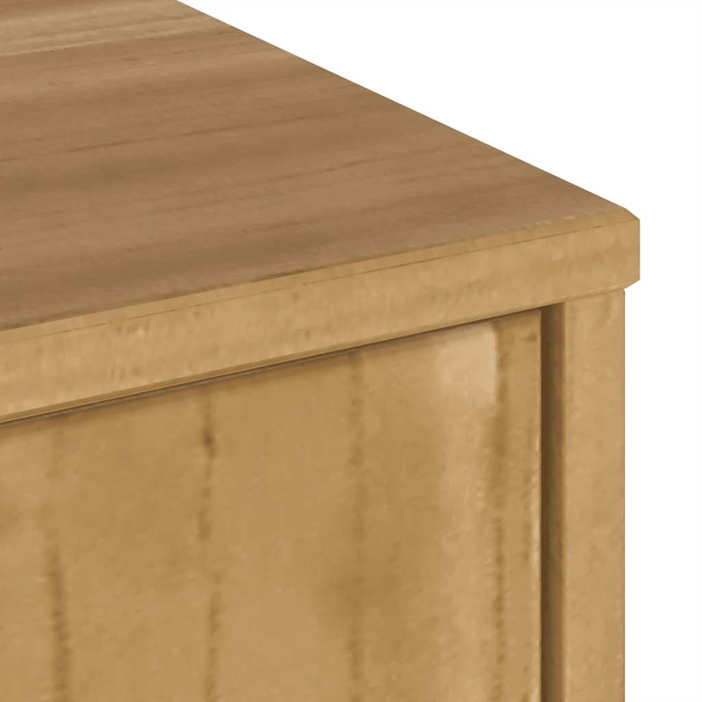 Dulap TV cu sertar „ODDA” 79x24x40 cm lemn masiv de pin GartenMobel Dekor