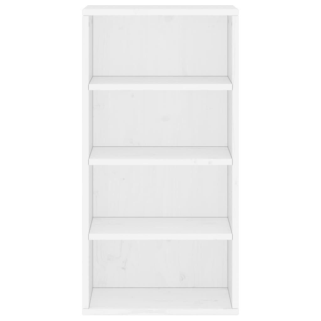 Dulap lateral „ODDA” alb 40x24x79 cm, lemn masiv de pin GartenMobel Dekor