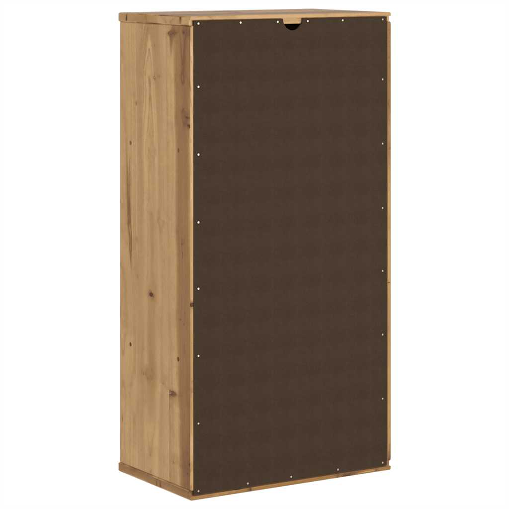 Dulap lateral cu sertare „ODDA” 40x24x79 cm lemn masiv de pin GartenMobel Dekor