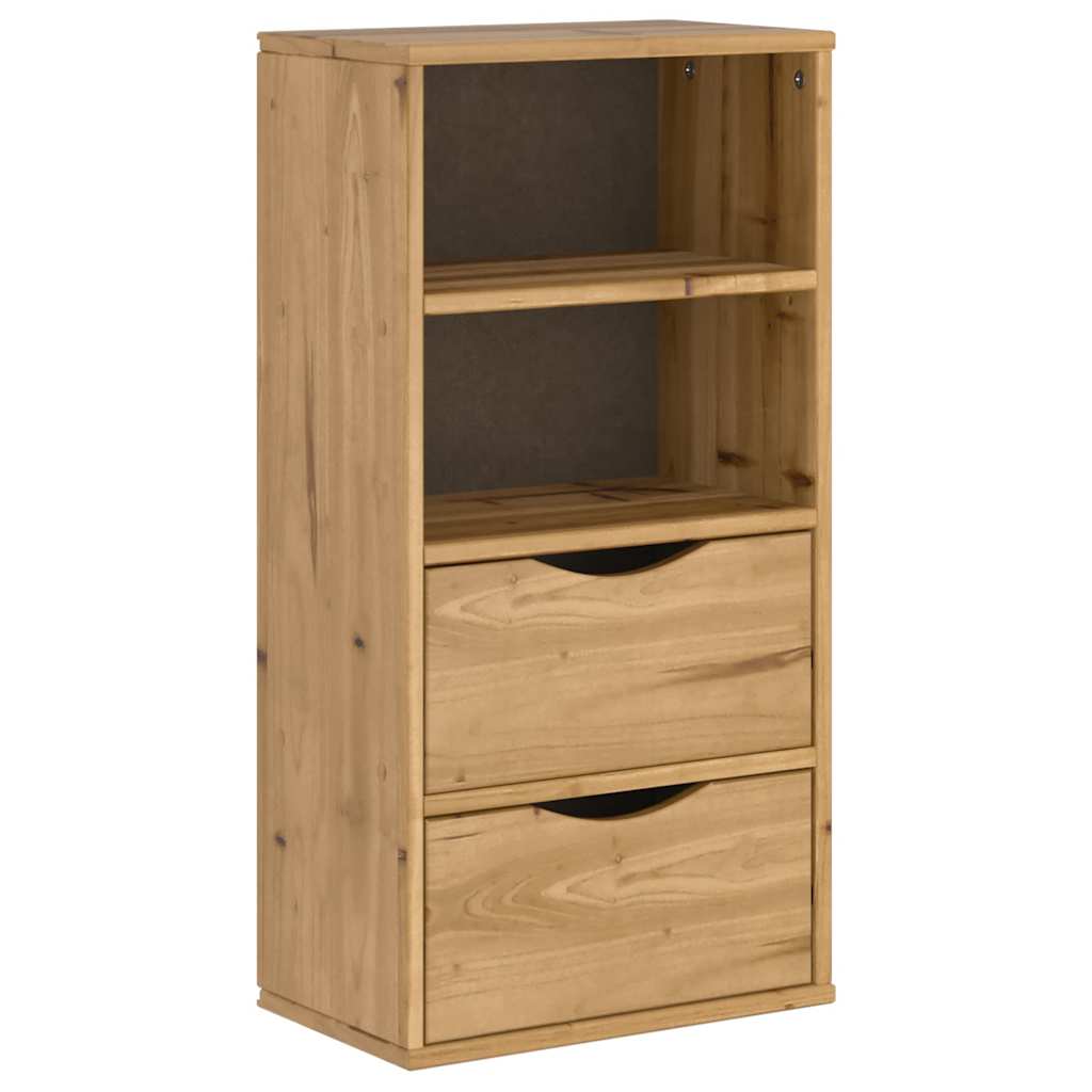 Dulap lateral cu sertare „ODDA” 40x24x79 cm lemn masiv de pin GartenMobel Dekor