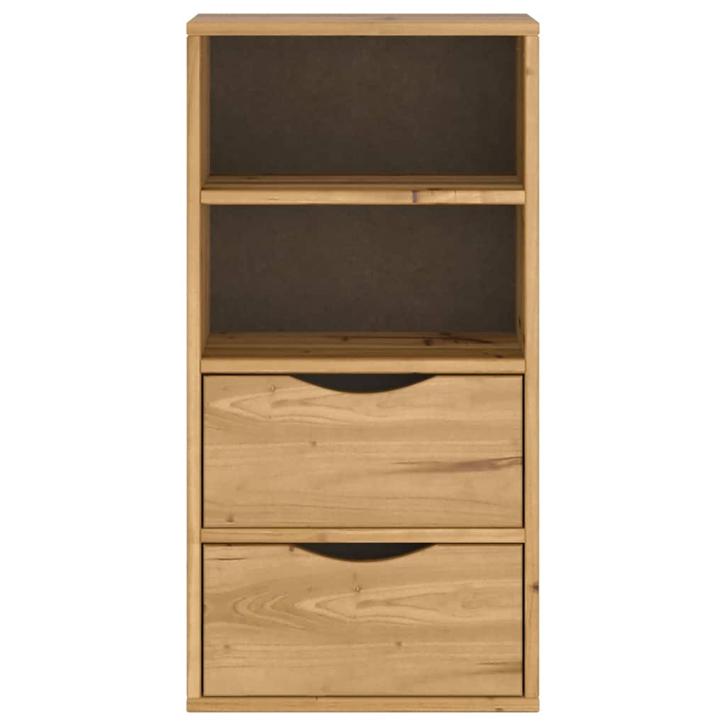 Dulap lateral cu sertare „ODDA” 40x24x79 cm lemn masiv de pin GartenMobel Dekor