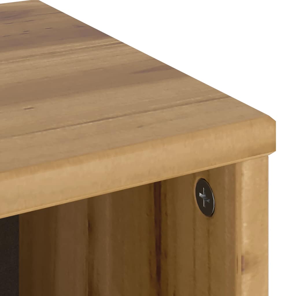 Dulap lateral cu sertare „ODDA” 40x24x79 cm lemn masiv de pin GartenMobel Dekor