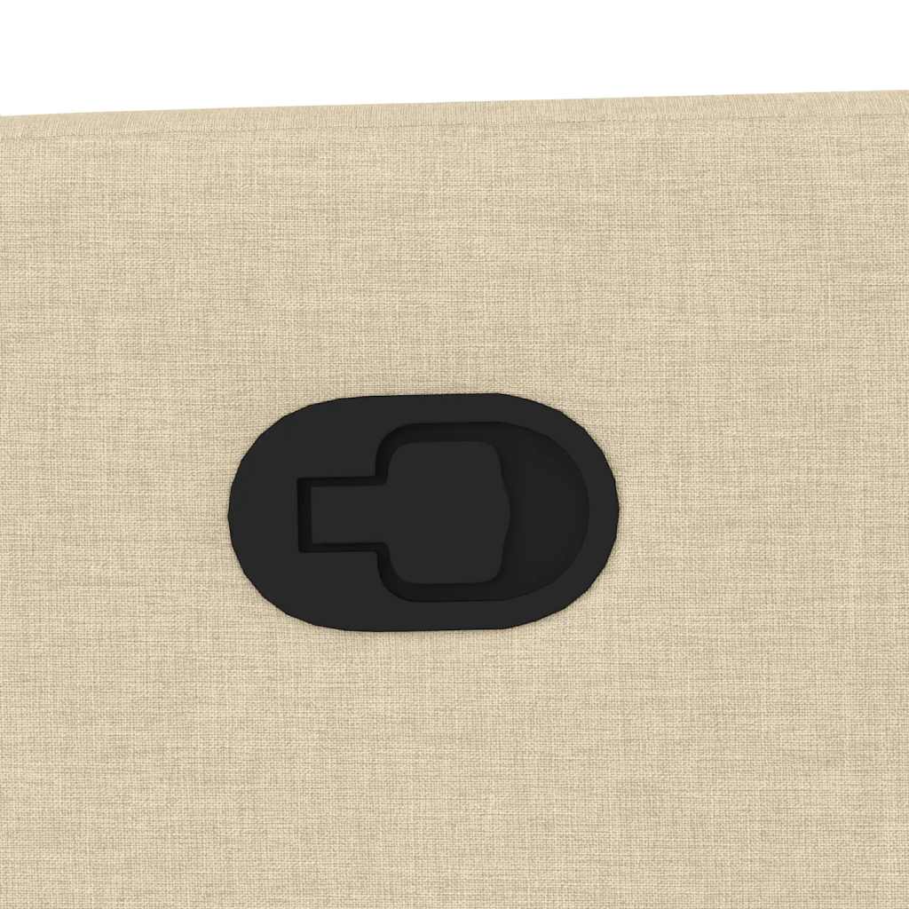 Fotoliu rabatabil, crem, material textil GartenMobel Dekor