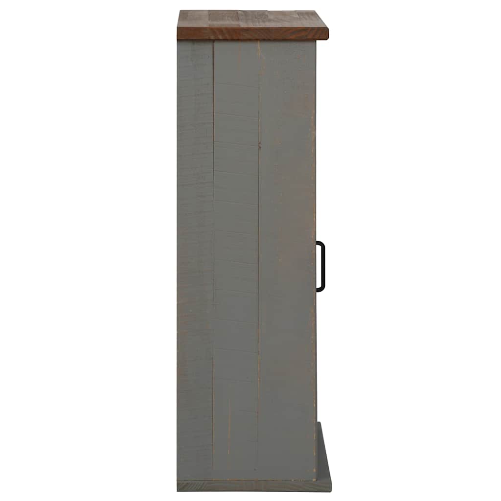 Dulap suspendat HALDEN cu ușă glisantă gri 49x22,5x70 cm pin GartenMobel Dekor