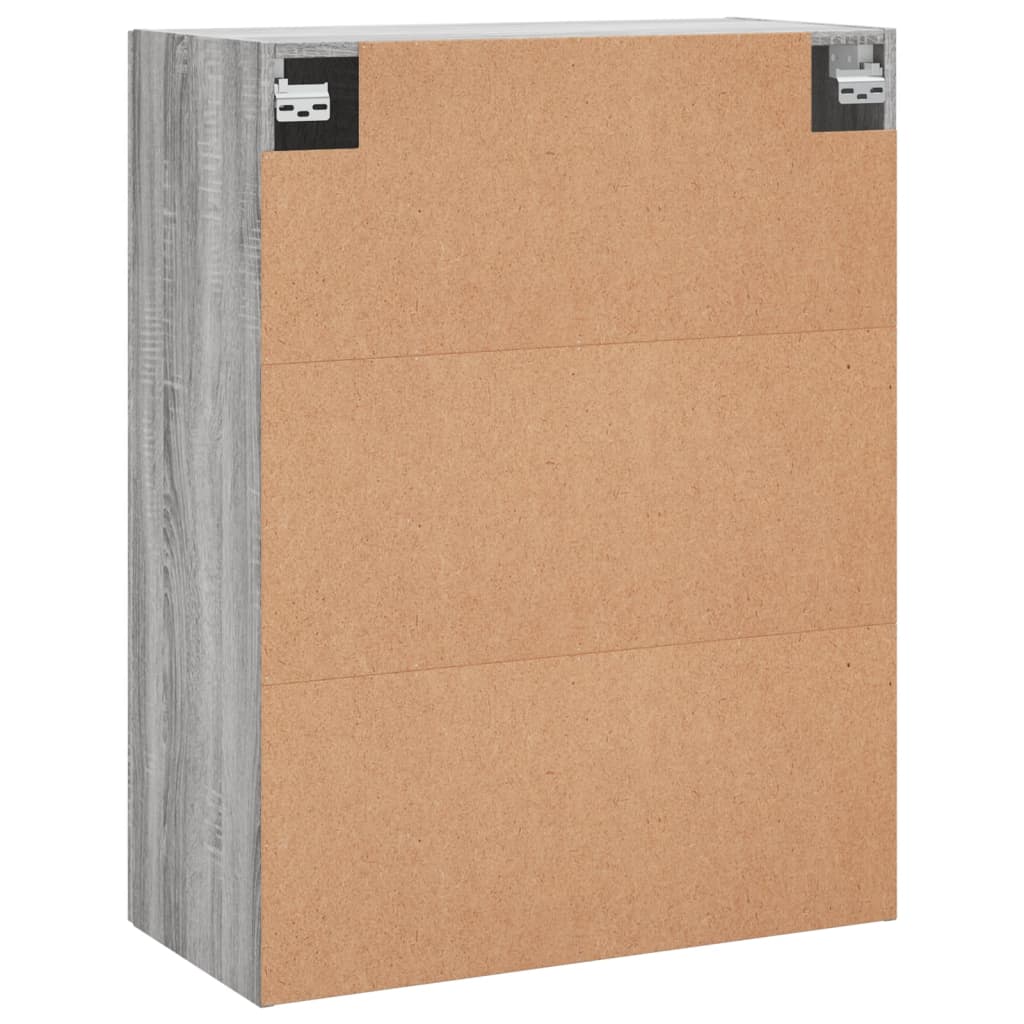 Dulap montat pe perete, gri sonoma, 69,5x34x90 cm GartenMobel Dekor