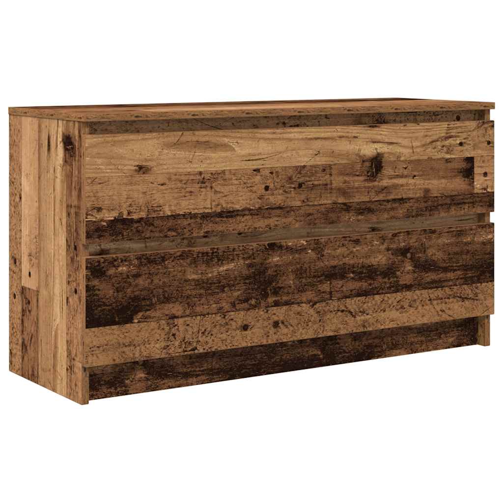 Comodă TV, lemn vechi, 100x35x54 cm, lemn prelucrat GartenMobel Dekor