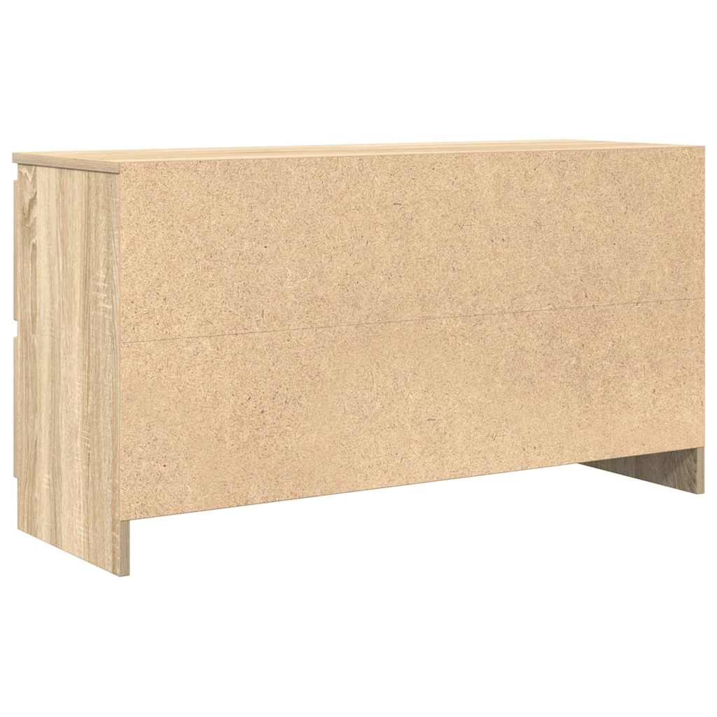 Comodă TV, stejar sonoma, 100x35x54 cm, lemn prelucrat GartenMobel Dekor