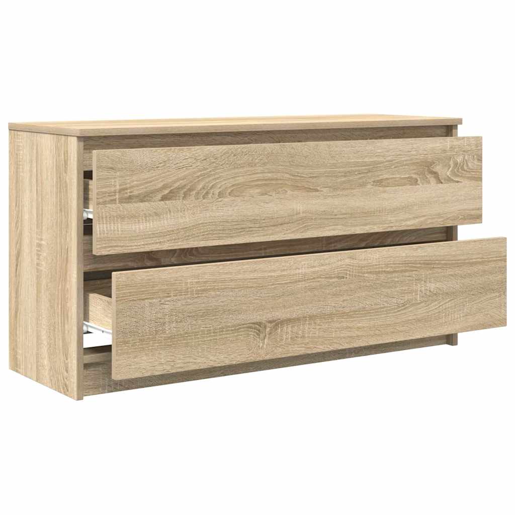 Comodă TV, stejar sonoma, 100x35x54 cm, lemn prelucrat GartenMobel Dekor