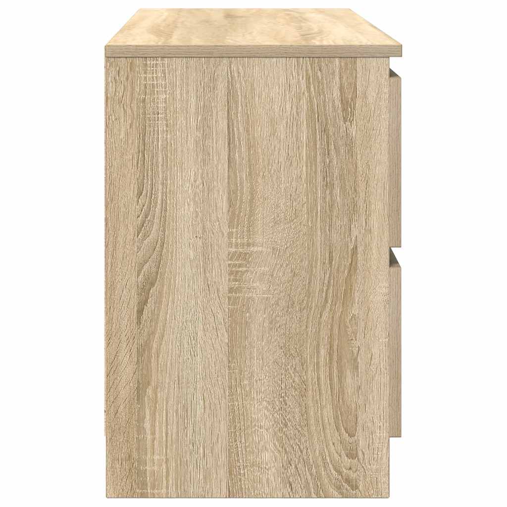 Comodă TV, stejar sonoma, 100x35x54 cm, lemn prelucrat GartenMobel Dekor