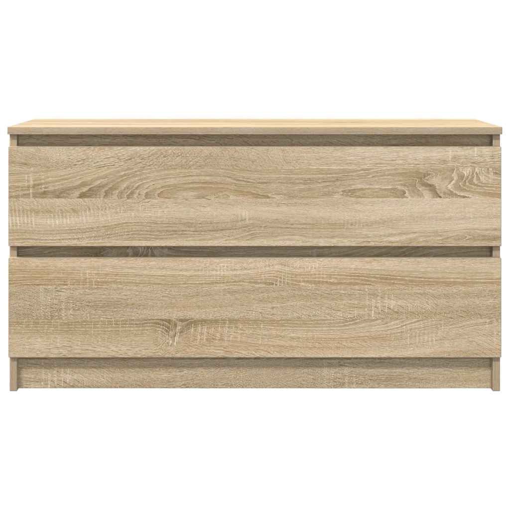 Comodă TV, stejar sonoma, 100x35x54 cm, lemn prelucrat GartenMobel Dekor