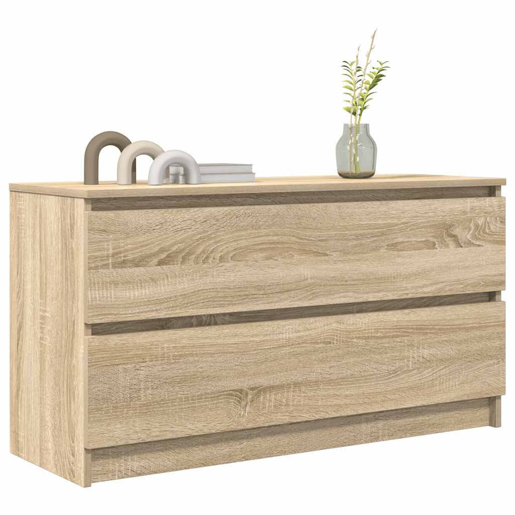 Comodă TV, stejar sonoma, 100x35x54 cm, lemn prelucrat GartenMobel Dekor