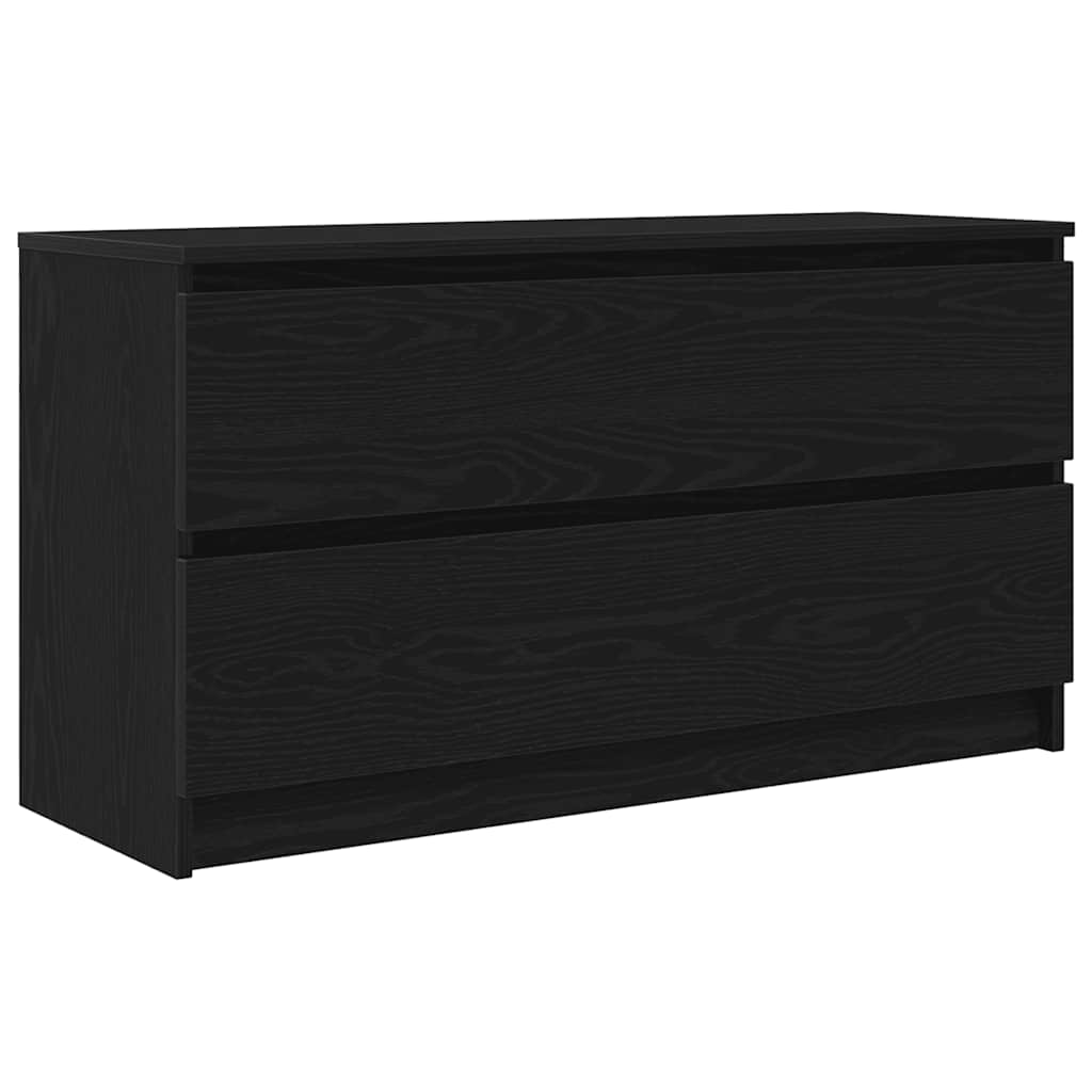 Dulap TV, negru, 100x35x54 cm, lemn prelucrat GartenMobel Dekor