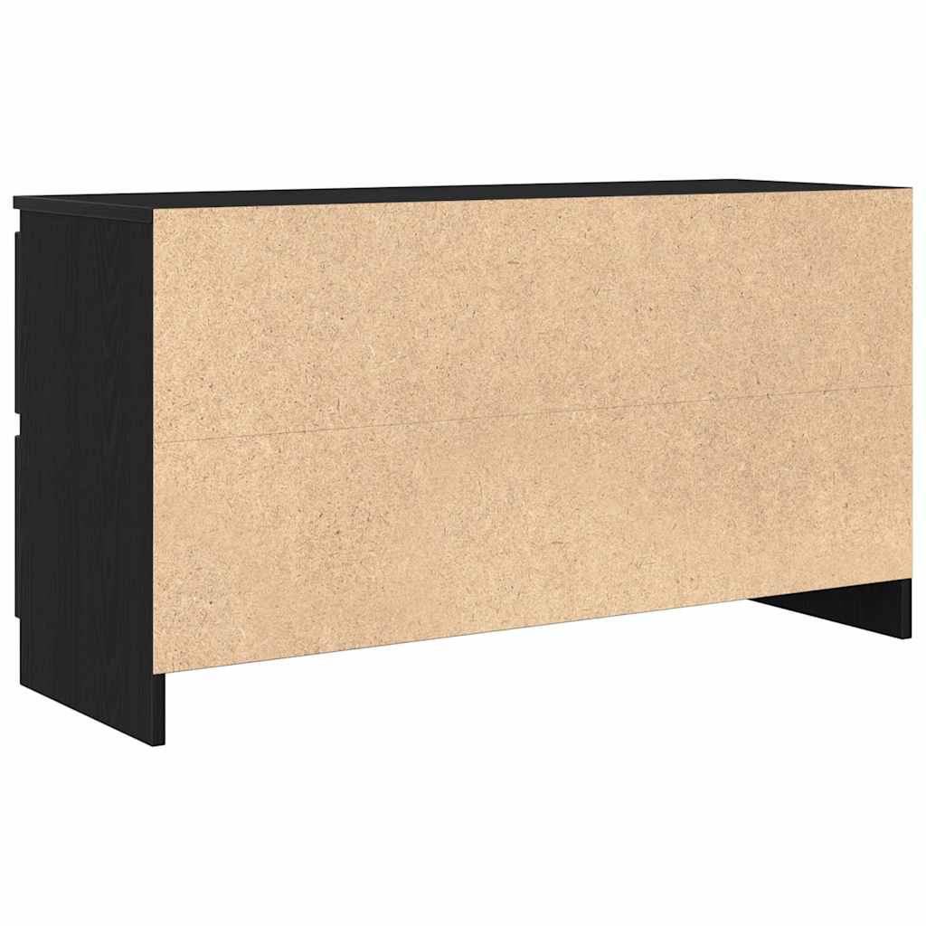 Dulap TV, negru, 100x35x54 cm, lemn prelucrat GartenMobel Dekor