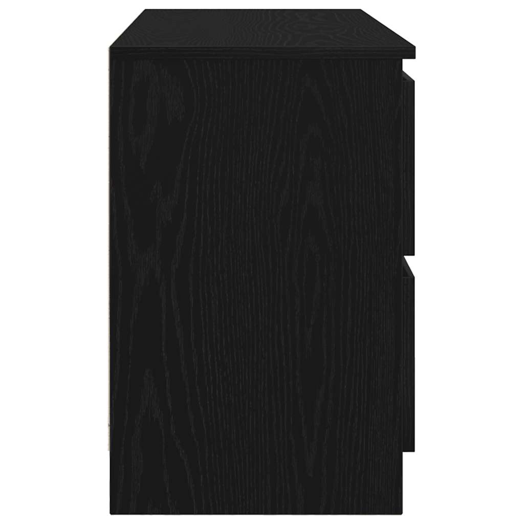 Dulap TV, negru, 100x35x54 cm, lemn prelucrat GartenMobel Dekor
