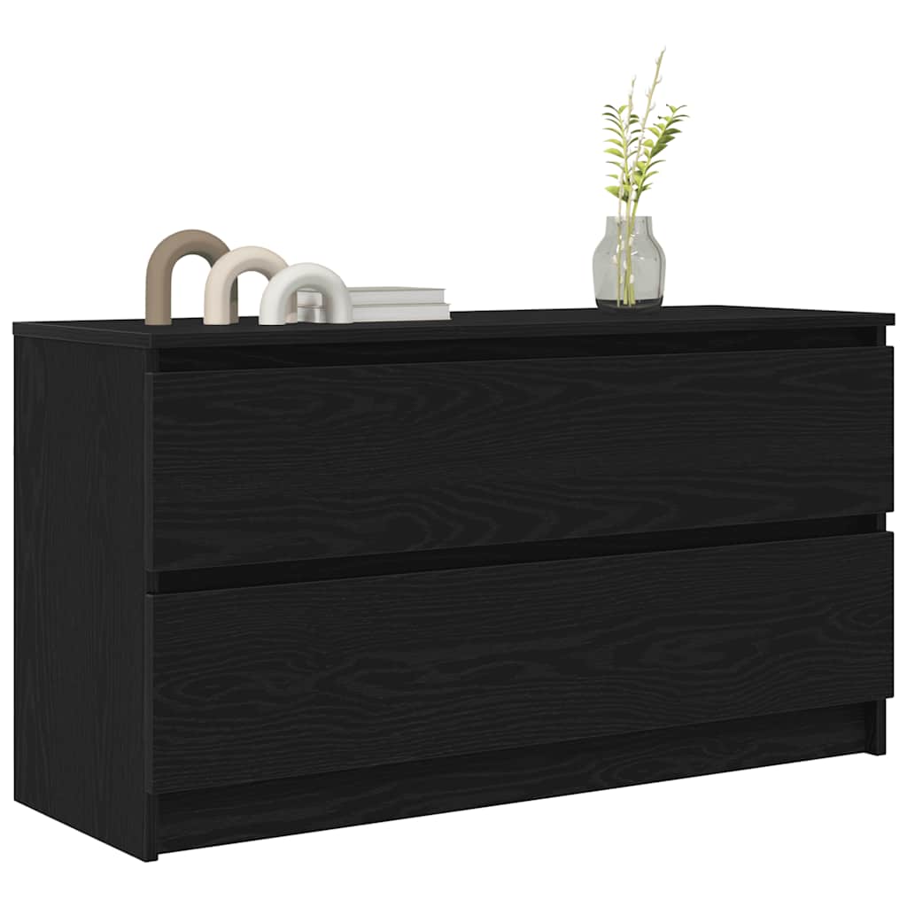 Dulap TV, negru, 100x35x54 cm, lemn prelucrat GartenMobel Dekor