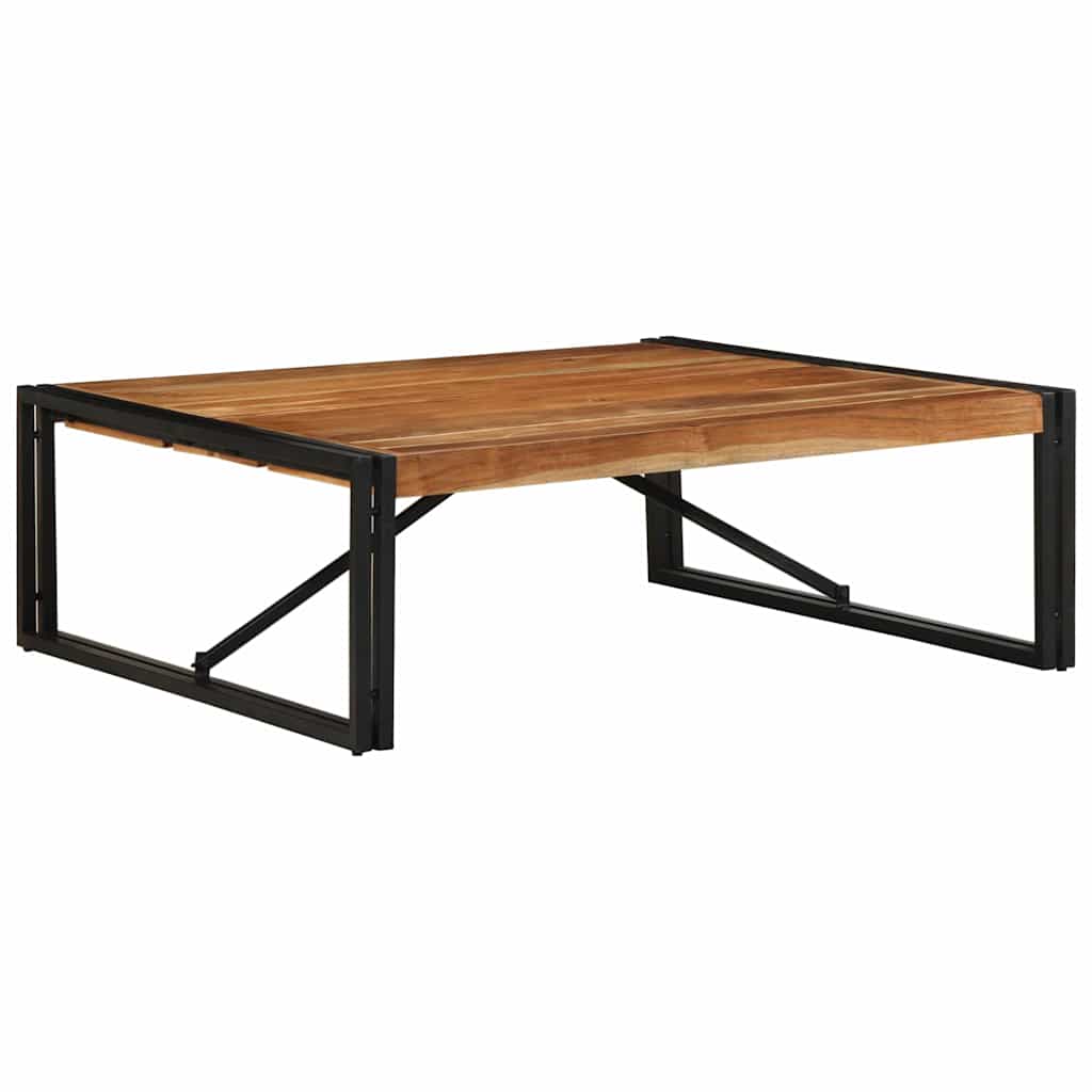 Masuta de cafea 100x100x35 cm din lemn masiv de salcam GartenMobel Dekor