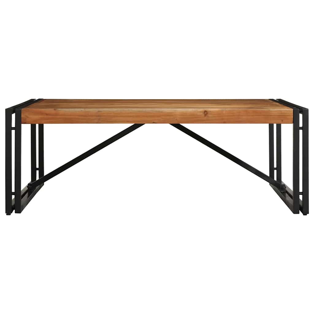 Masuta de cafea 100x100x35 cm din lemn masiv de salcam GartenMobel Dekor