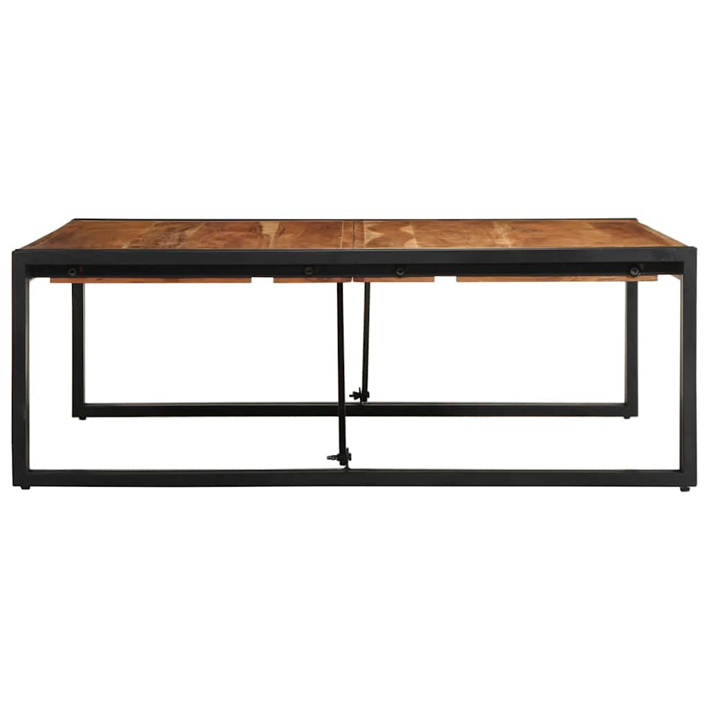Masuta de cafea 100x100x35 cm din lemn masiv de salcam GartenMobel Dekor