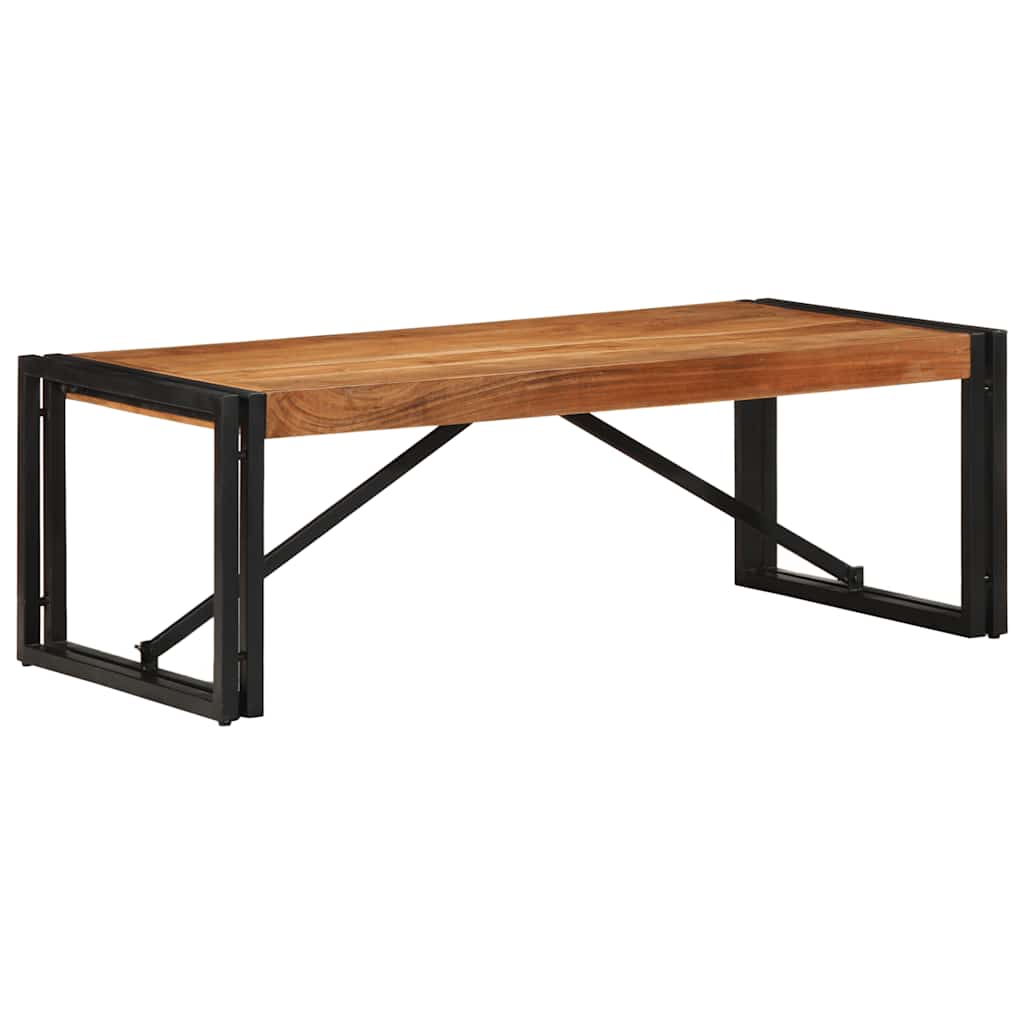 Masuta de cafea 100x50x35 cm din lemn masiv de salcam GartenMobel Dekor