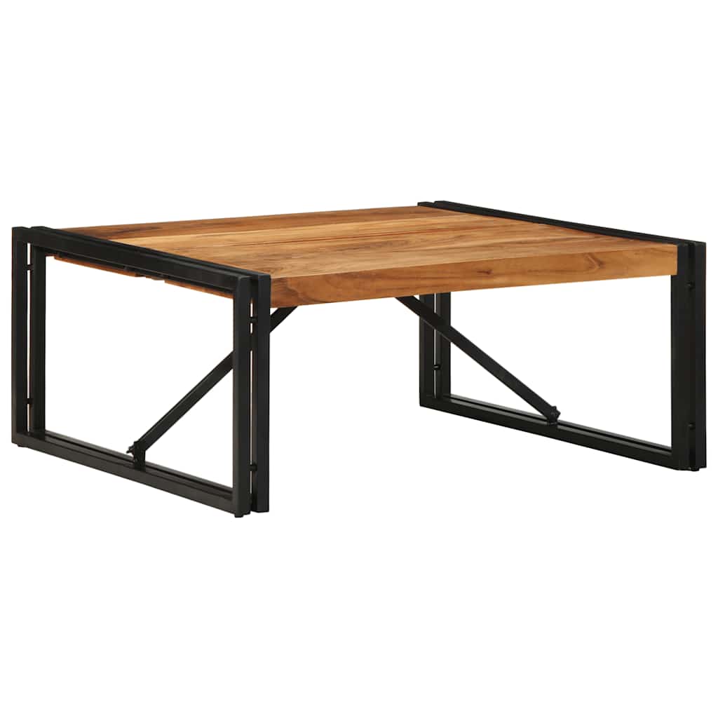 Masuta de cafea 80x80x35 cm din lemn masiv de salcam GartenMobel Dekor