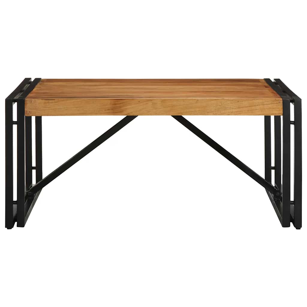Masuta de cafea 80x80x35 cm din lemn masiv de salcam GartenMobel Dekor