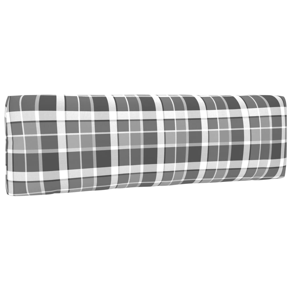 Canapea de mijloc de grădină din paleți, alb, lemn pin tratat GartenMobel Dekor