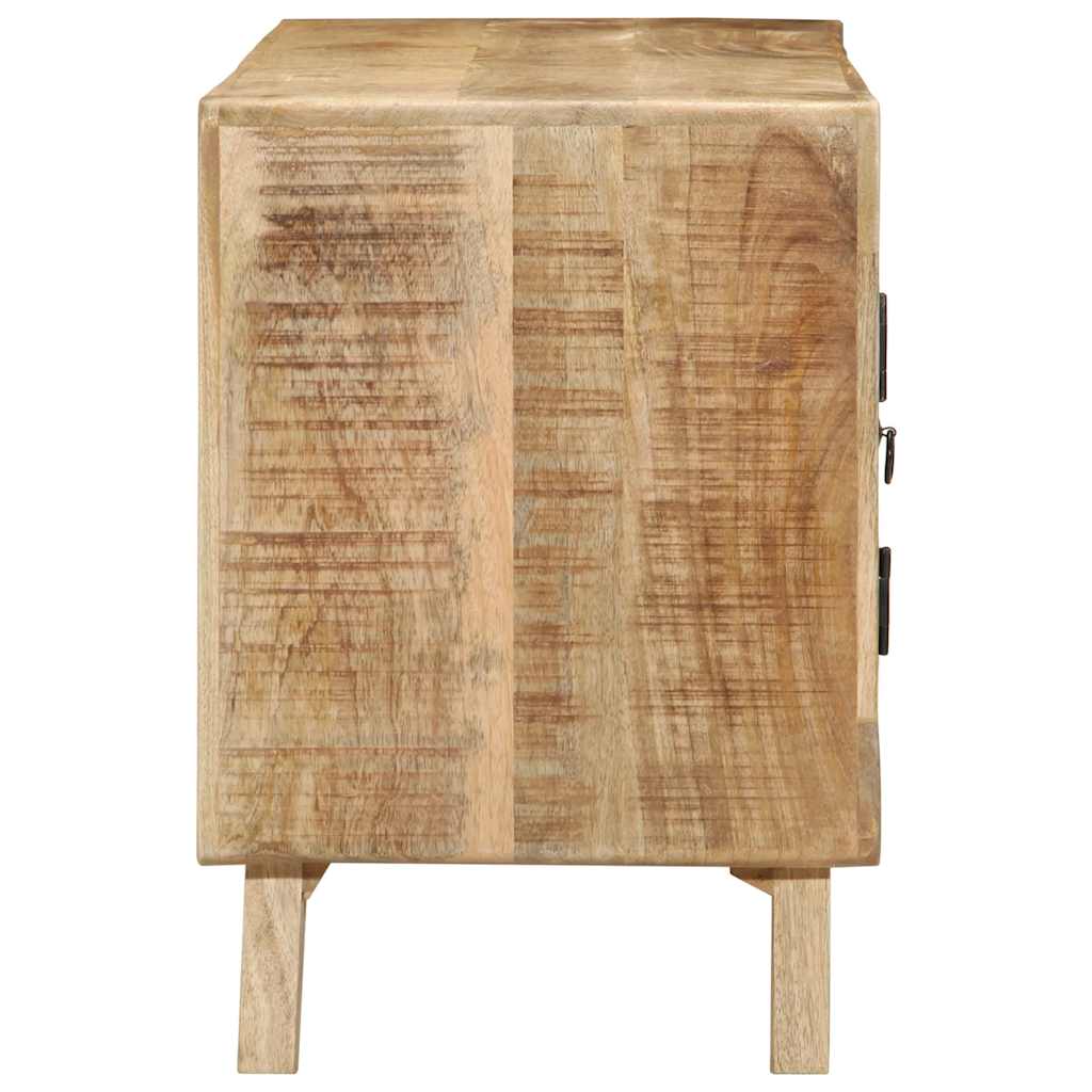 Dulap TV, 105x46x32 cm, lemn masiv mango brut GartenMobel Dekor