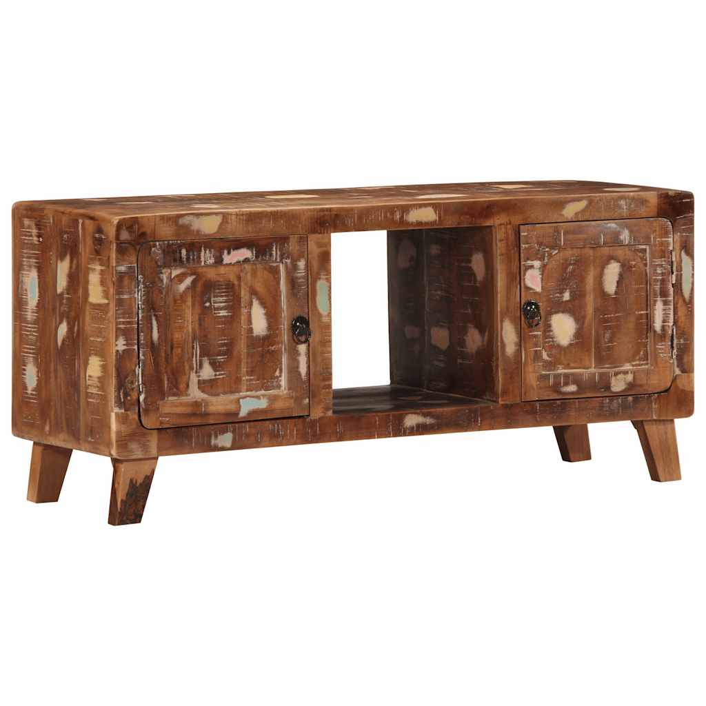Dulap TV 105x46x32 cm lemn masiv recuperat GartenMobel Dekor