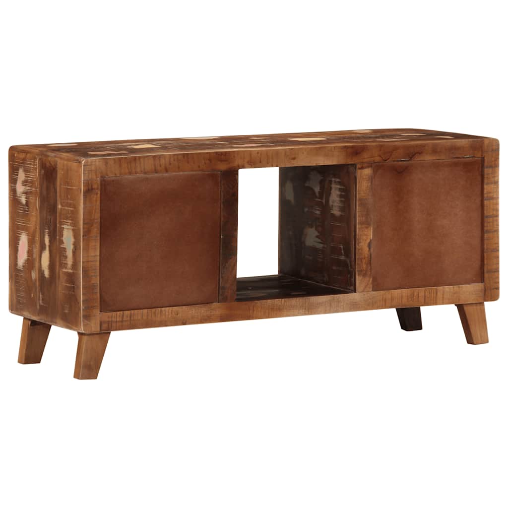 Dulap TV 105x46x32 cm lemn masiv recuperat GartenMobel Dekor