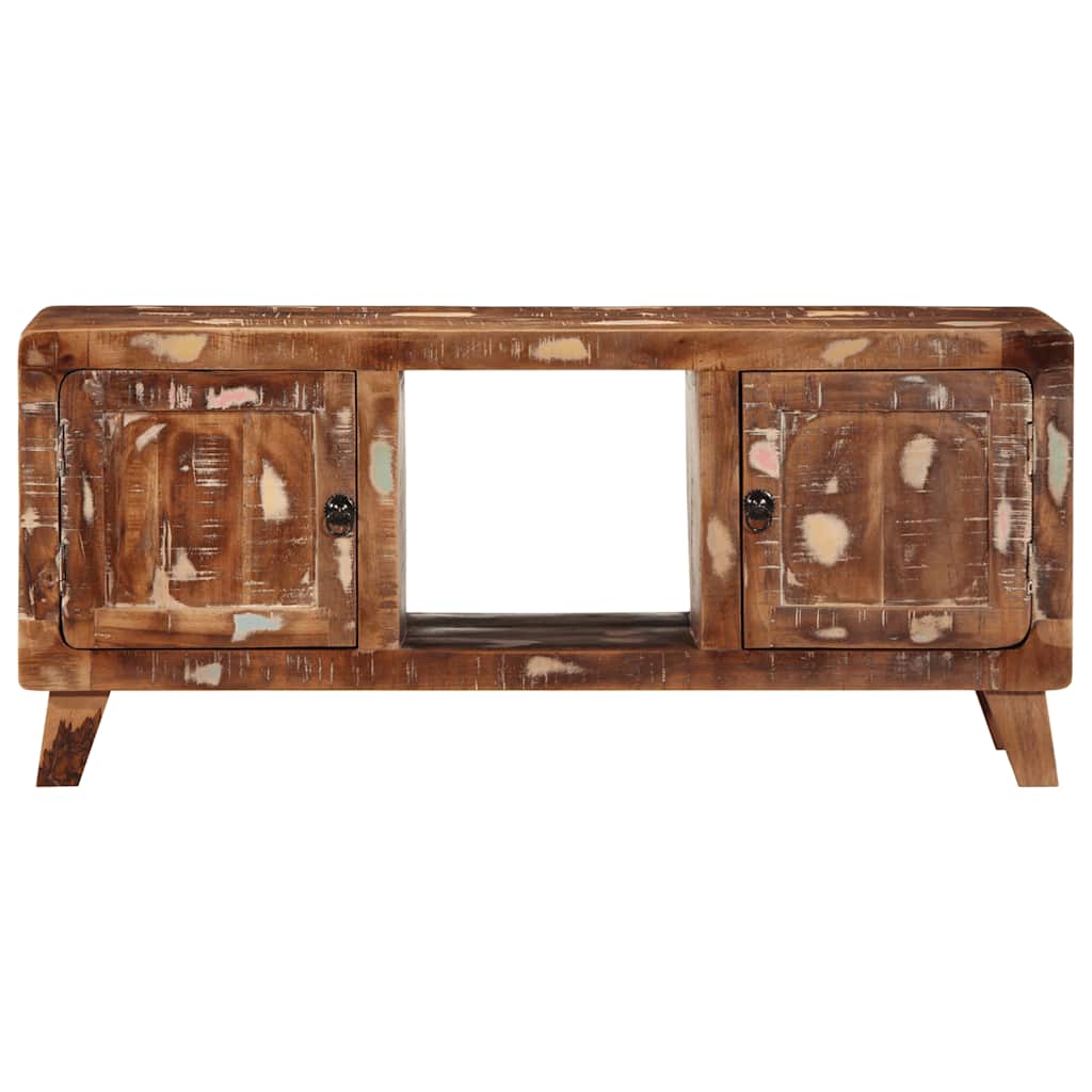 Dulap TV 105x46x32 cm lemn masiv recuperat GartenMobel Dekor