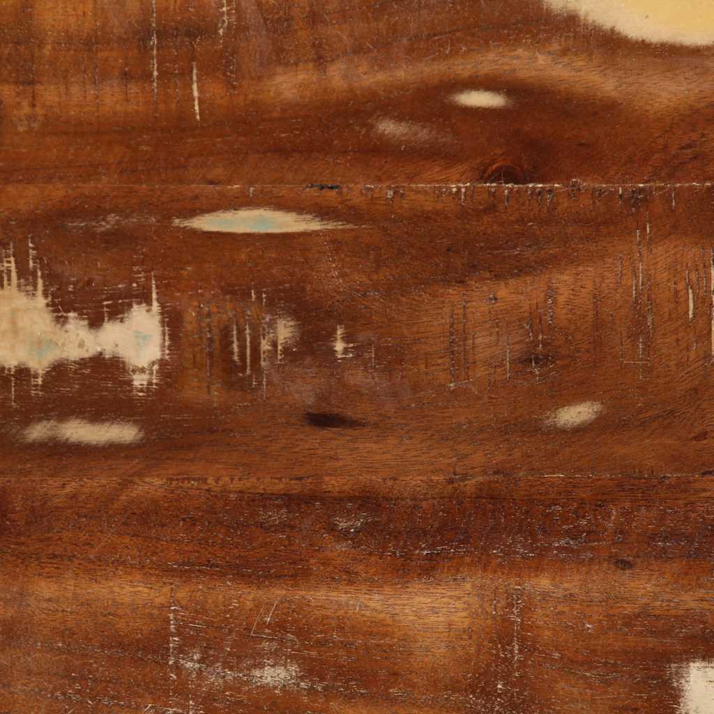 Dulap TV montat pe perete 100x32x25 cm, lemn masiv reciclat GartenMobel Dekor