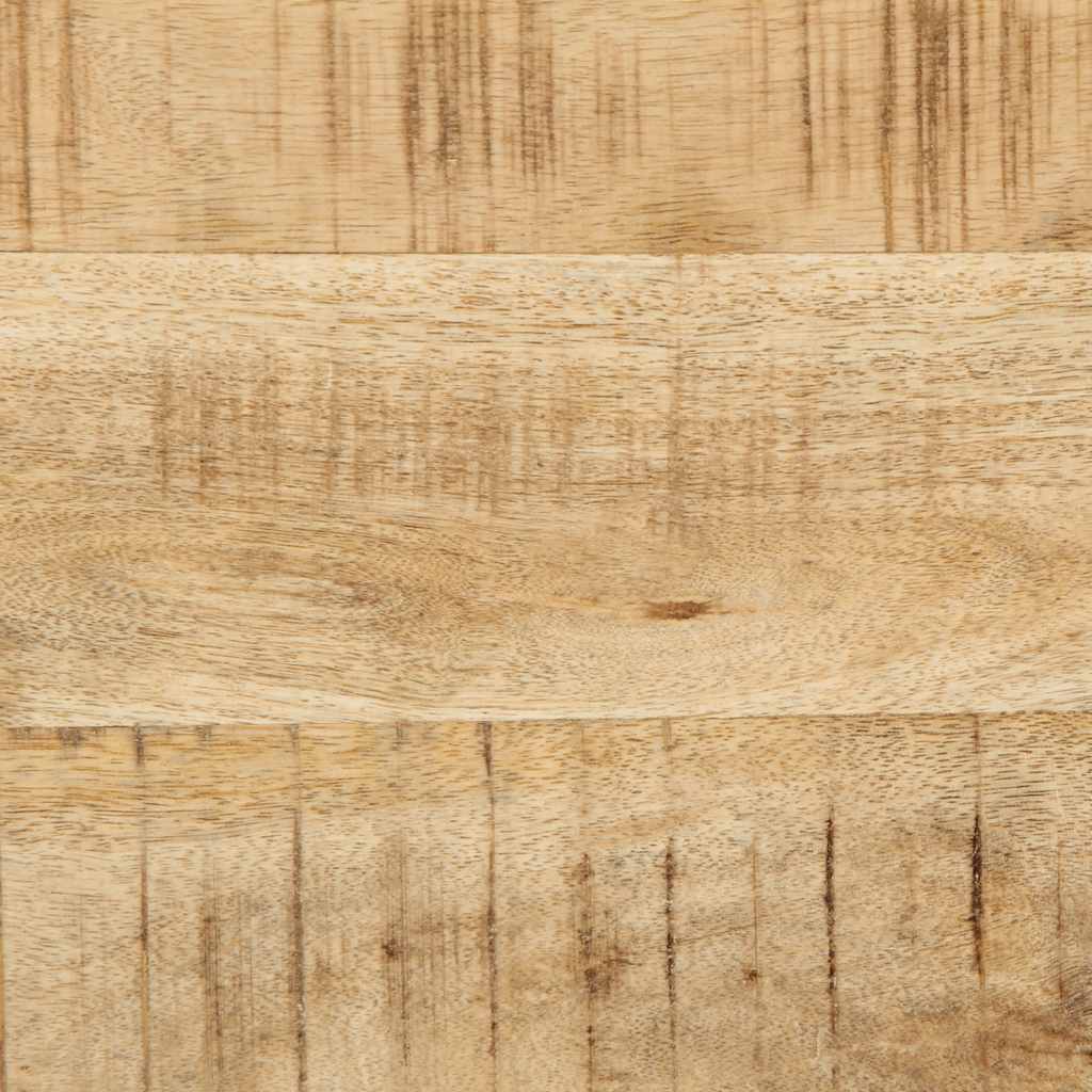 Dulap TV montat pe perete 100x32x25 cm lemn masiv Mango brut GartenMobel Dekor