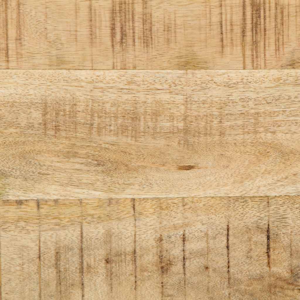 Dulap TV montat pe perete 100x32x25 cm lemn masiv Mango brut GartenMobel Dekor