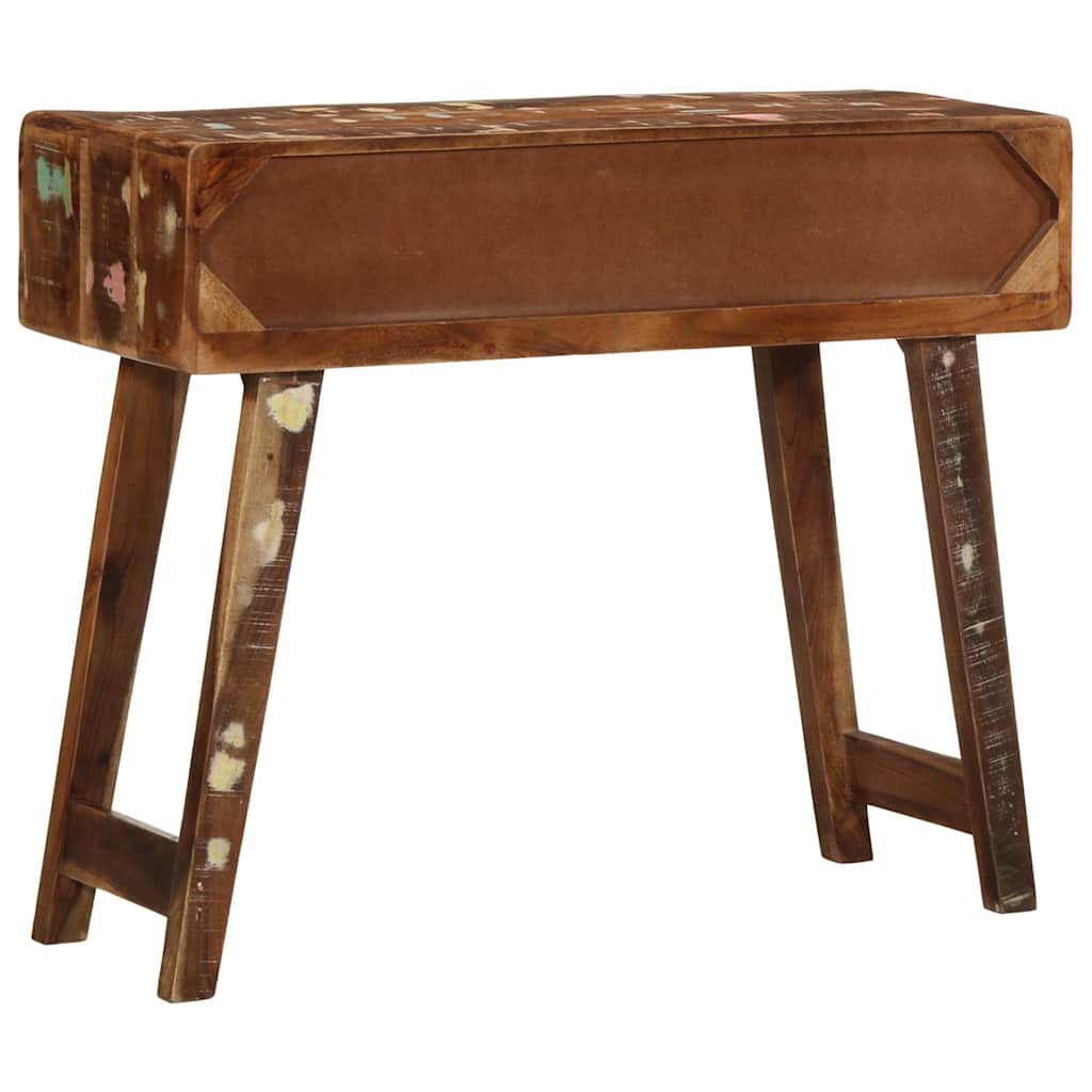Masă consolă, 90x32x75 cm, lemn masiv recuperat GartenMobel Dekor