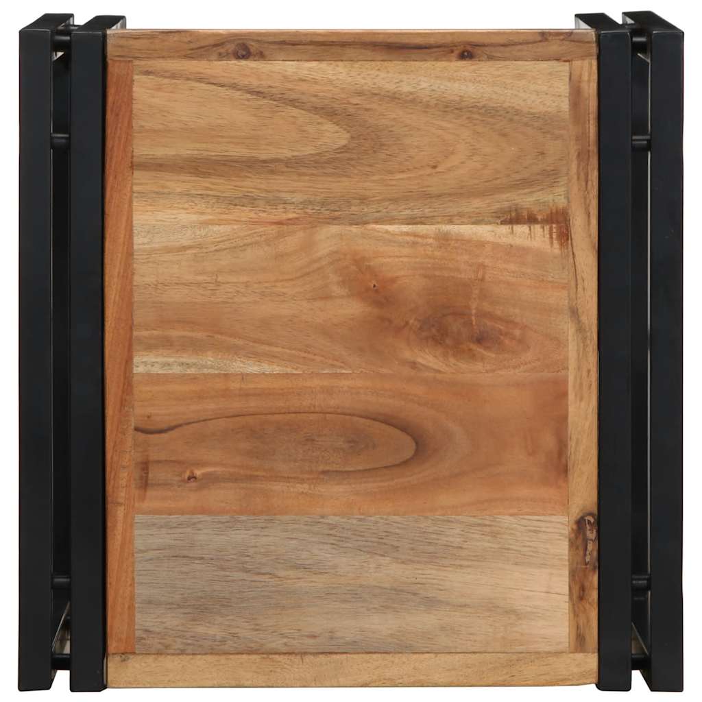 Masuta de cafea 40x40x35 cm din lemn masiv de salcam GartenMobel Dekor