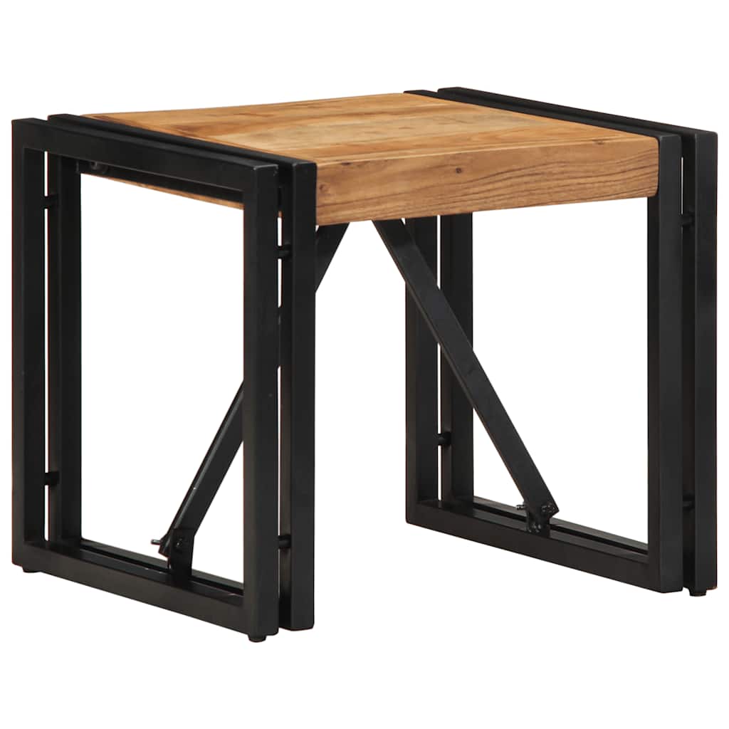 Masuta de cafea 40x40x35 cm din lemn masiv de salcam GartenMobel Dekor