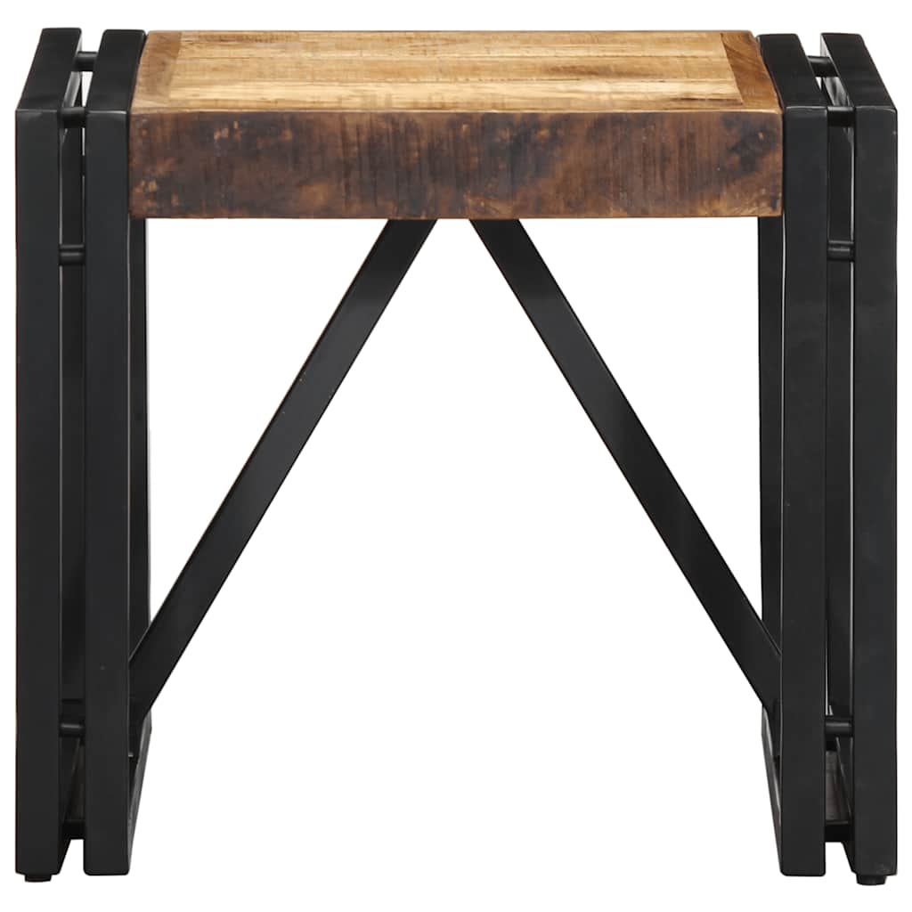 Masuta de cafea 40x40x35 cm lemn masiv de mango GartenMobel Dekor