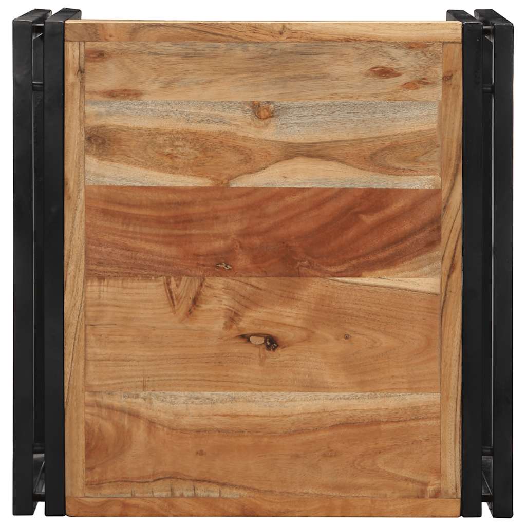 Masuta de cafea 50x50x35 cm din lemn masiv de salcam GartenMobel Dekor