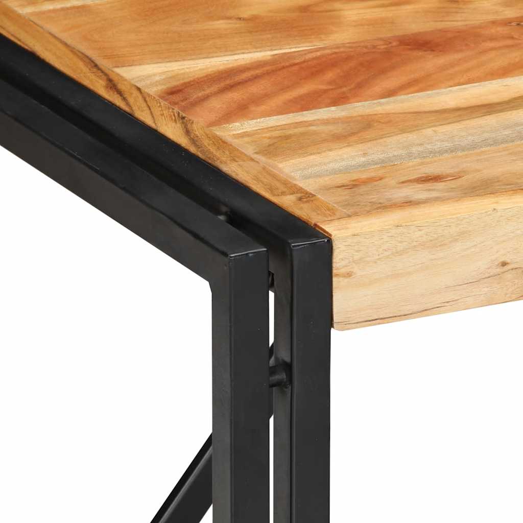 Masuta de cafea 50x50x35 cm din lemn masiv de salcam GartenMobel Dekor