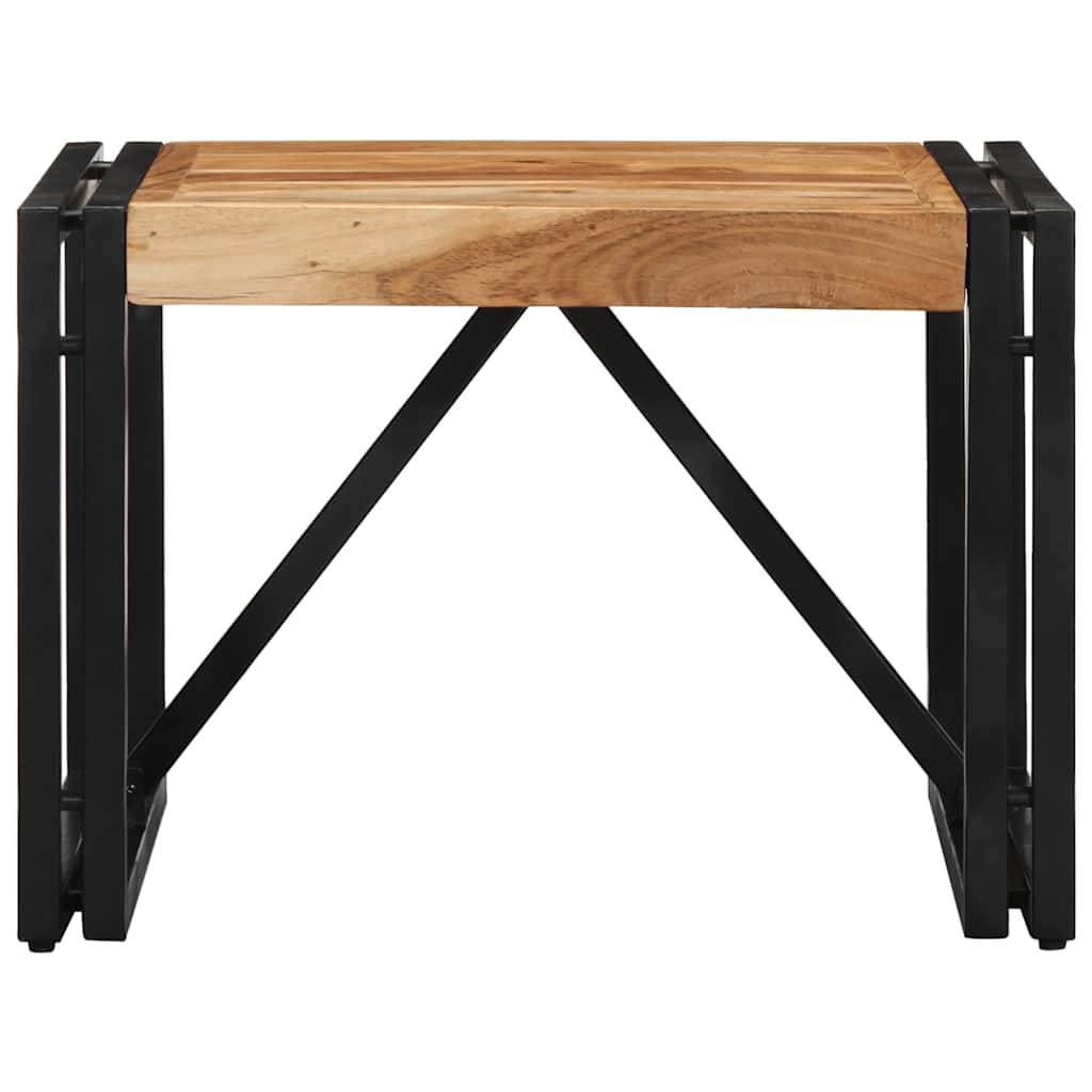 Masuta de cafea 50x50x35 cm din lemn masiv de salcam GartenMobel Dekor