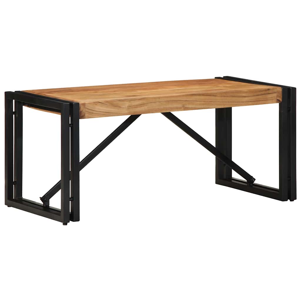 Masuta de cafea 80x40x35 cm din lemn masiv de salcam GartenMobel Dekor