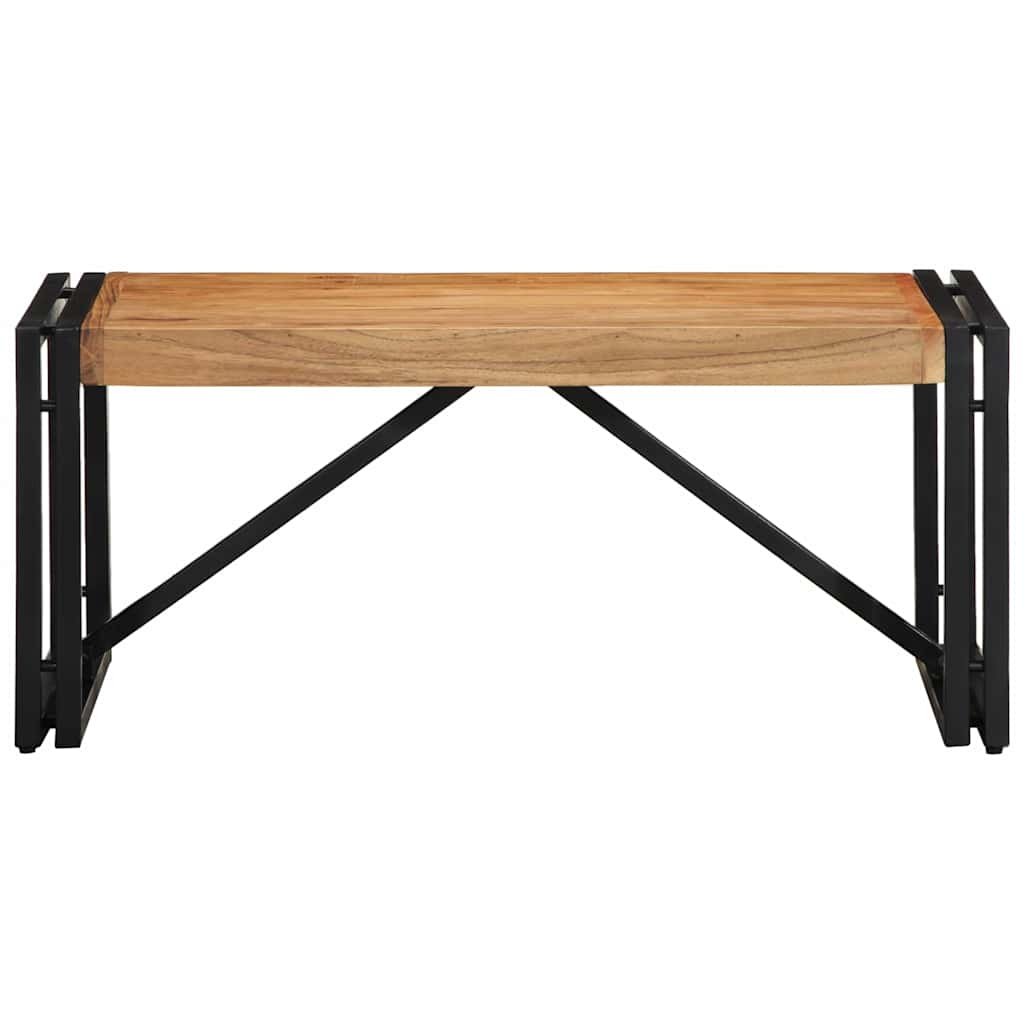 Masuta de cafea 80x40x35 cm din lemn masiv de salcam GartenMobel Dekor