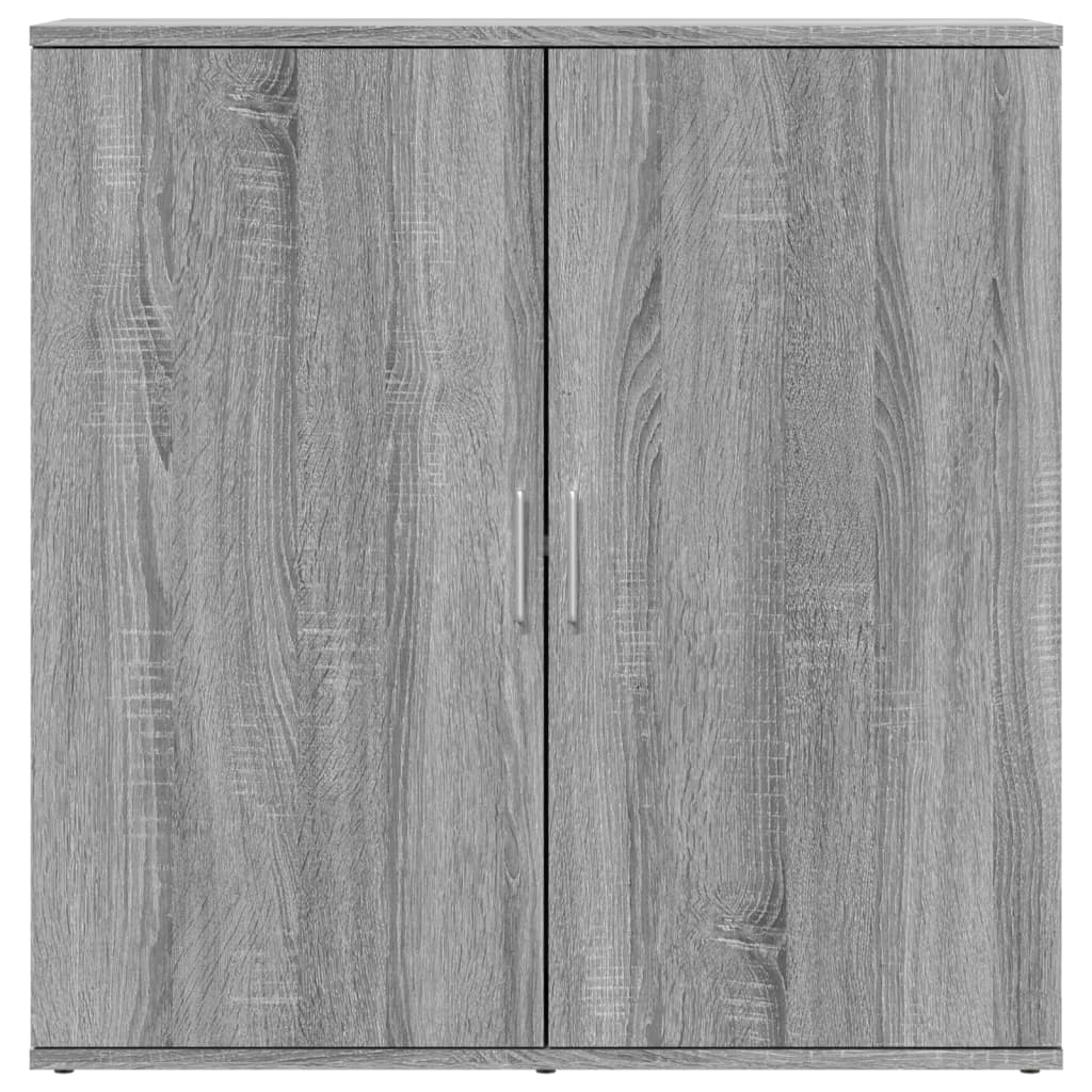 Comode, 2 buc., gri sonoma, 79x38x80 cm, lemn compozit GartenMobel Dekor