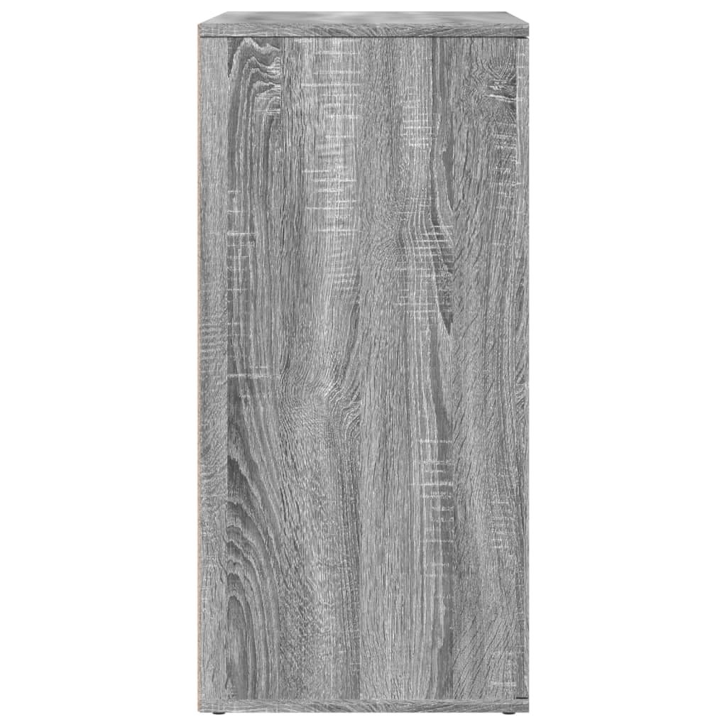 Comode, 2 buc., gri sonoma, 79x38x80 cm, lemn compozit GartenMobel Dekor