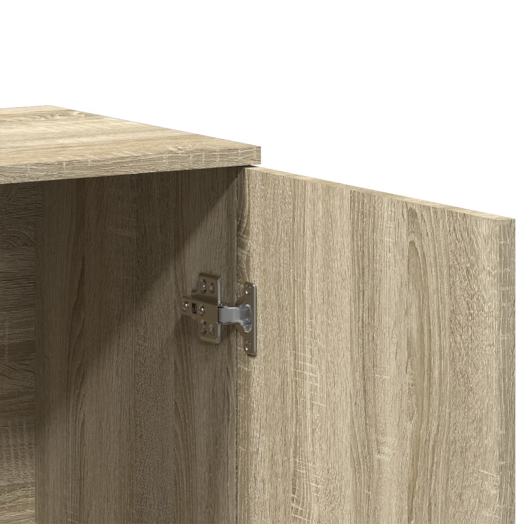 Dulapuri, 2 buc., stejar sonoma, 79x38x80 cm, lemn prelucrat GartenMobel Dekor