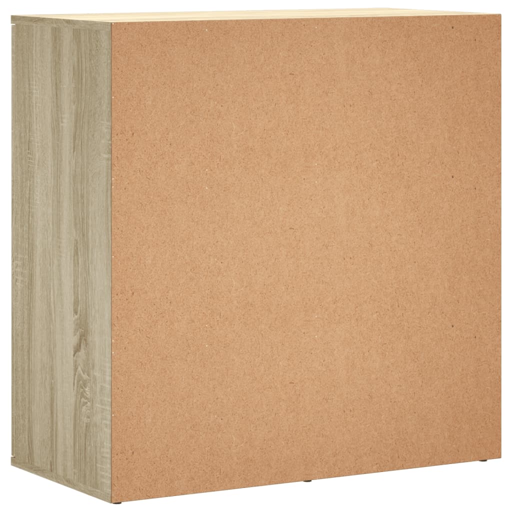 Dulapuri, 2 buc., stejar sonoma, 79x38x80 cm, lemn prelucrat GartenMobel Dekor