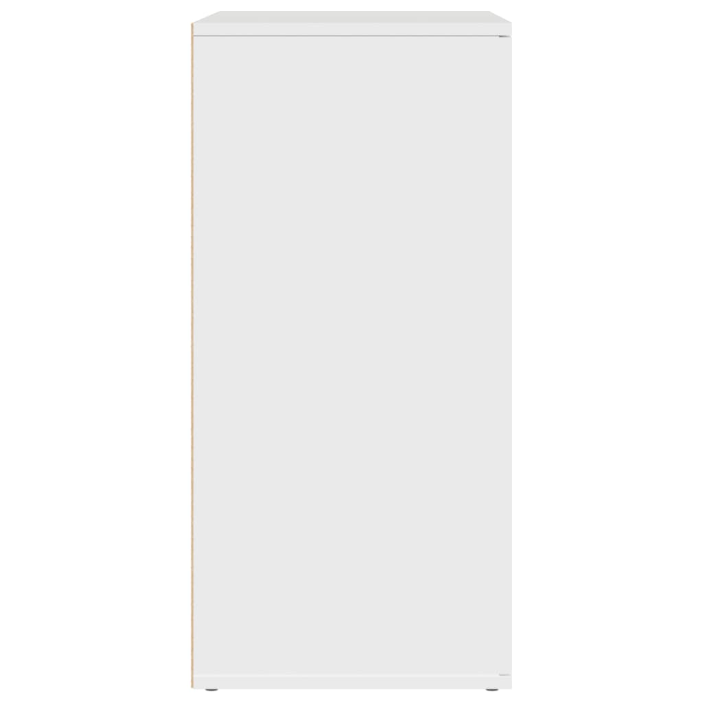 Dulapuri, alb, 2 buc., 79x38x80 cm, lemn prelucrat GartenMobel Dekor