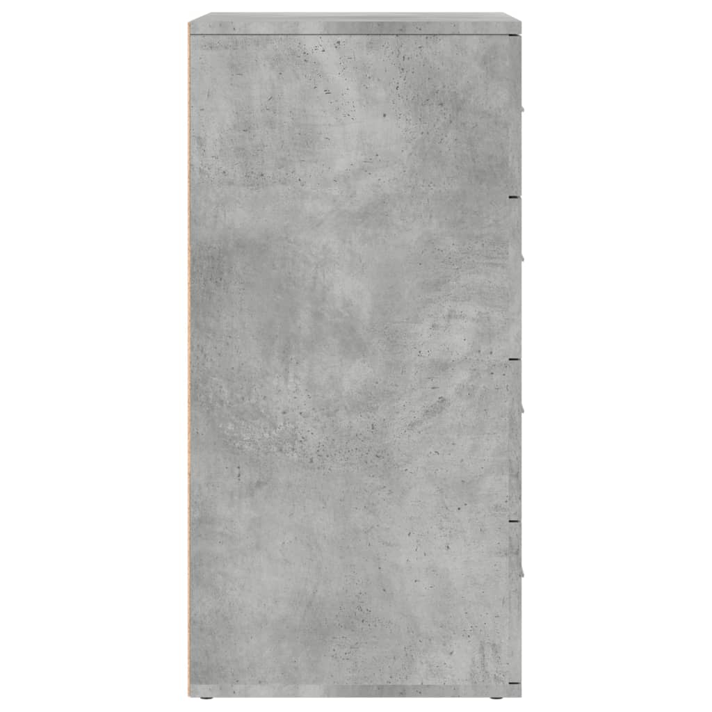 Servante, 3 piese, gri beton, lemn prelucrat GartenMobel Dekor